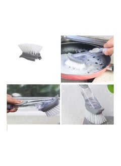 Cool Baby COOLBABY Soap Dispensing Brush Washing Pot Kitchen Brush Long Handle Dishwashing Cleaning Scrubber For Kitchen Sink  - Image 4