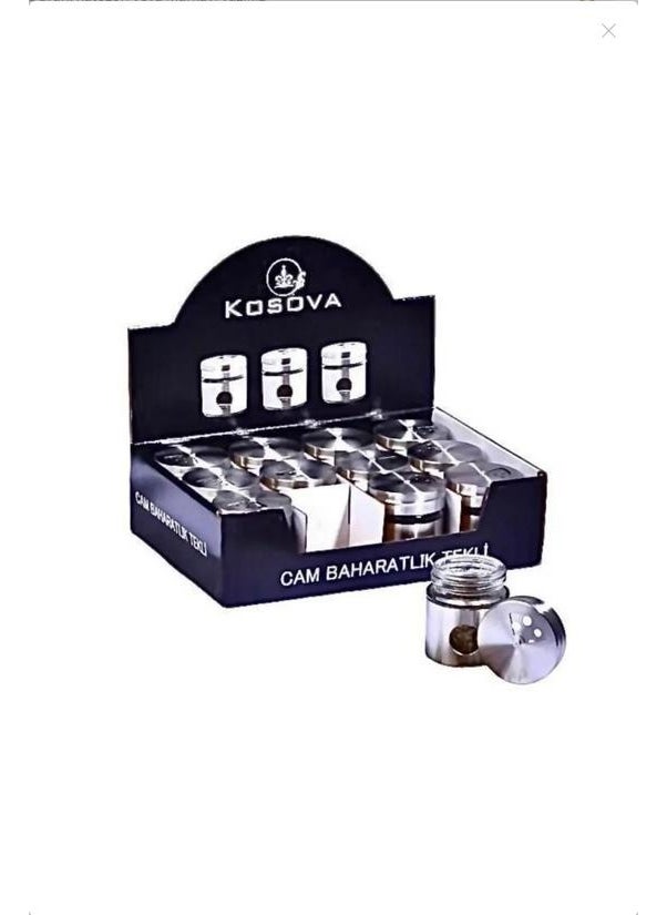 Kosova - CAM-440 Metal Small Single Salt Shaker - Image 1