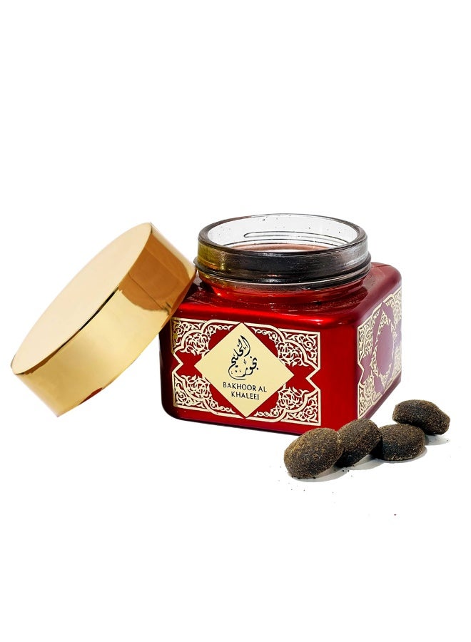 Shaikh Saeed بخور الخليج بخور عود 70 جرام - دخانه عربي أصيل - Image 1