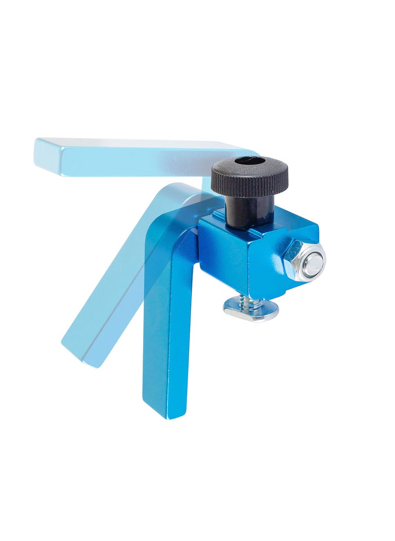 POWERTEC POWERTEC 71367 3-Inch Fence Flip Stop for Woodworking, Blue  - Image 2