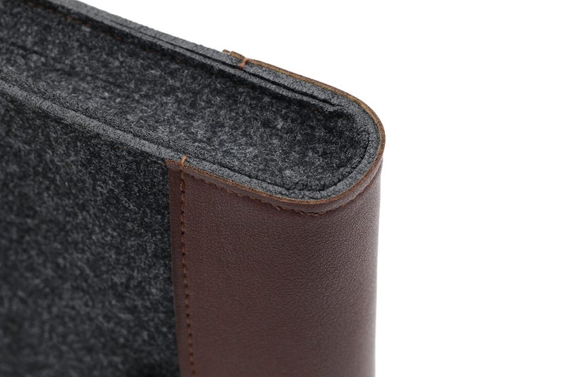 KPREPUBLIC PU Felt keyboard carrying case bag for planck 40% 60% 80% 100% gh60 xd64 tada68 87 tkl 104 Ansi bm60 bm65 bm68 poker (PU Felt Bag for 65% x1) - Image 5