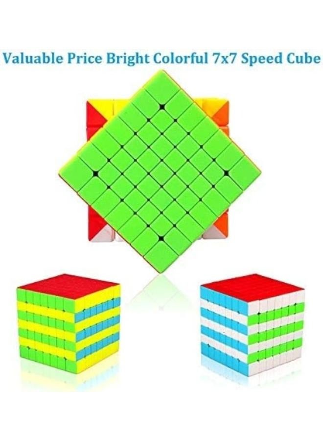 إيزي لايف لغز مكعب سرعة بدون ملصقات مقاس 7X7 - Image 3