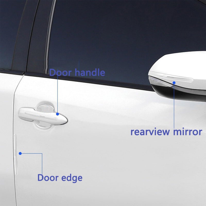Door Handle Protector 14-Piece Kit Invisible Transparent Shield - Uv Resistant Weatherproof Scratch Guard for All Vehicle Makes Models

### ：
1. ：Door Handle Protector（）、Scratch Guard、Protective Film（ - Image 5