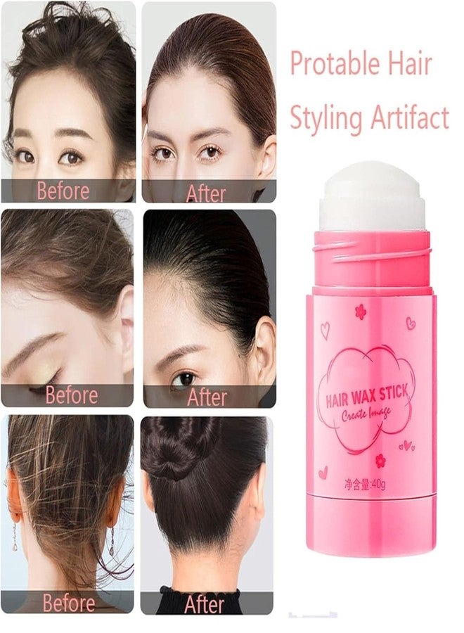 KASHTKAPI Hair Wax Stick - Long Lasting Styling Non-greasy Wax Stick Womens & Men for Flyaways, Hair Slick Back Anti-Frizz and Fly Away Hair Tamer, Hair Finishing Bangs Stereotype - Image 5