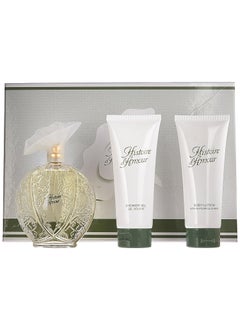 Aubusson Histoire Damour 3 Piece Set 34 Ounce Eau de Toilette Spray Plus Body Lotion Plus Shower Gel