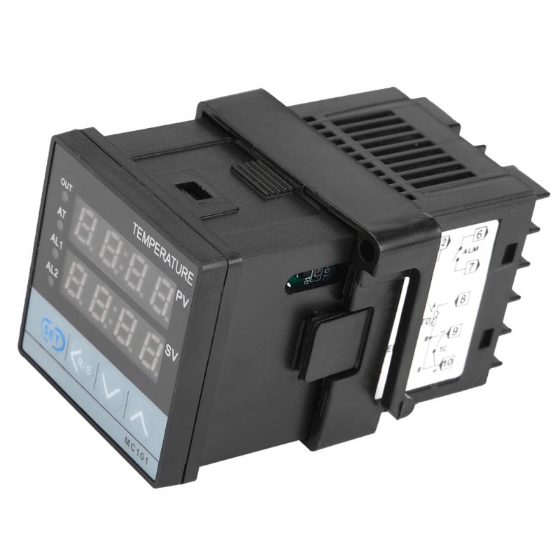 Digital PID Temperature Controller 85mm Depth 48x48mm Panel - High Precision 0.1℃ Resolution Relay SSR Output for Industrial Temperature Regulation - Image 5