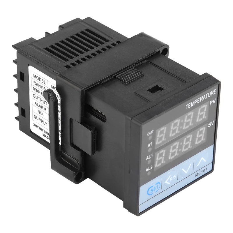 Digital PID Temperature Controller 85mm Depth 48x48mm Panel - High Precision 0.1℃ Resolution Relay SSR Output for Industrial Temperature Regulation - Image 3
