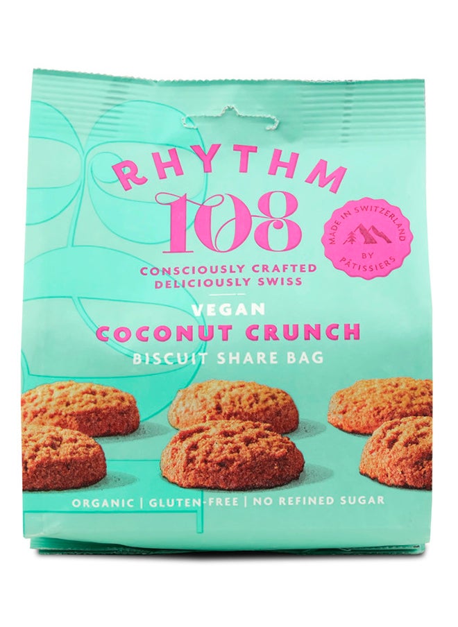 RHYTHM 108 Vegan Coconut Crunch Cookies 135grams 