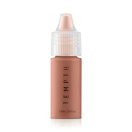 TEMPTU SB SiliconeBased Airbrush Foundation Professional LongWear Liquid Makeup Sheer To Full Coverage For A Hydrated HealthyLooking Glow Luminous Dewy Finish On All Skin Types 008 Clay 025 Fl Oz - Image 1