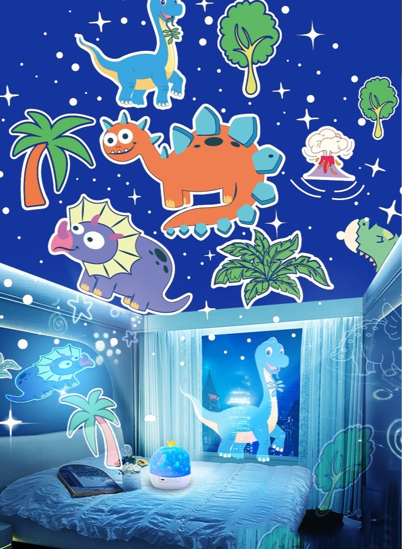 kids night light projector , Star Projector Lights projector Rotatable with 21 films for Bedroom, kids gift - Image 4