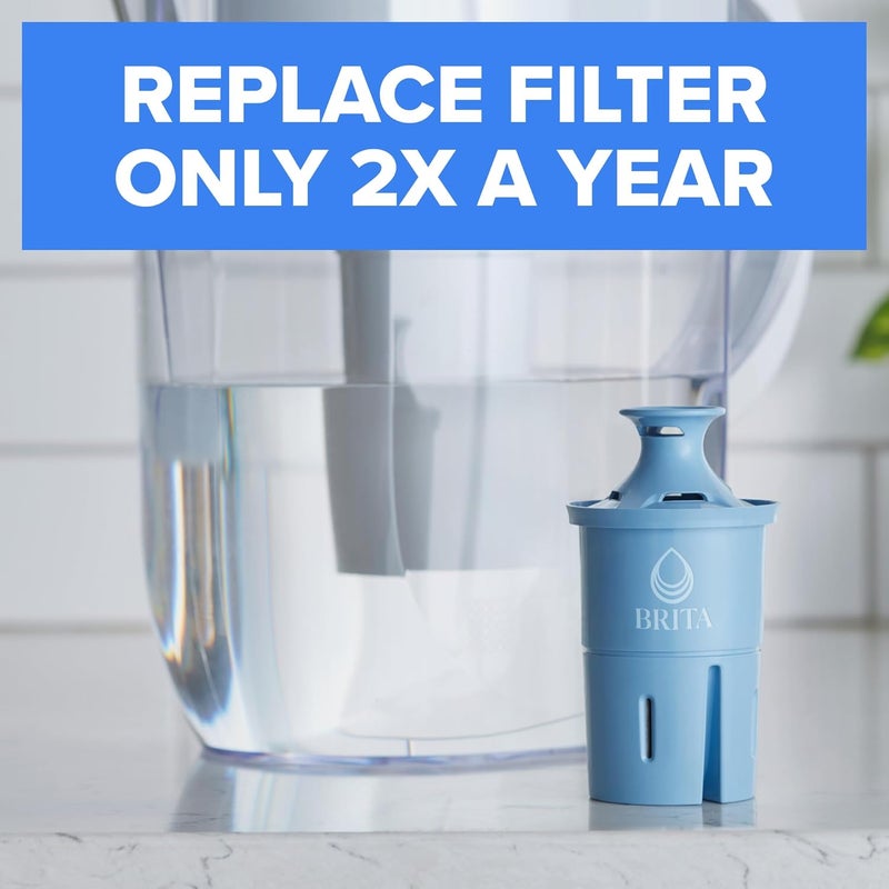 BRITA Elite Water Filter Replacement for Pitchers and Dispensers, BPA-Free, Reduces 99% of Lead, Lasts Six Months or 120 Gallons, Includes 1 Pitcher Replacement Filter - Image 3