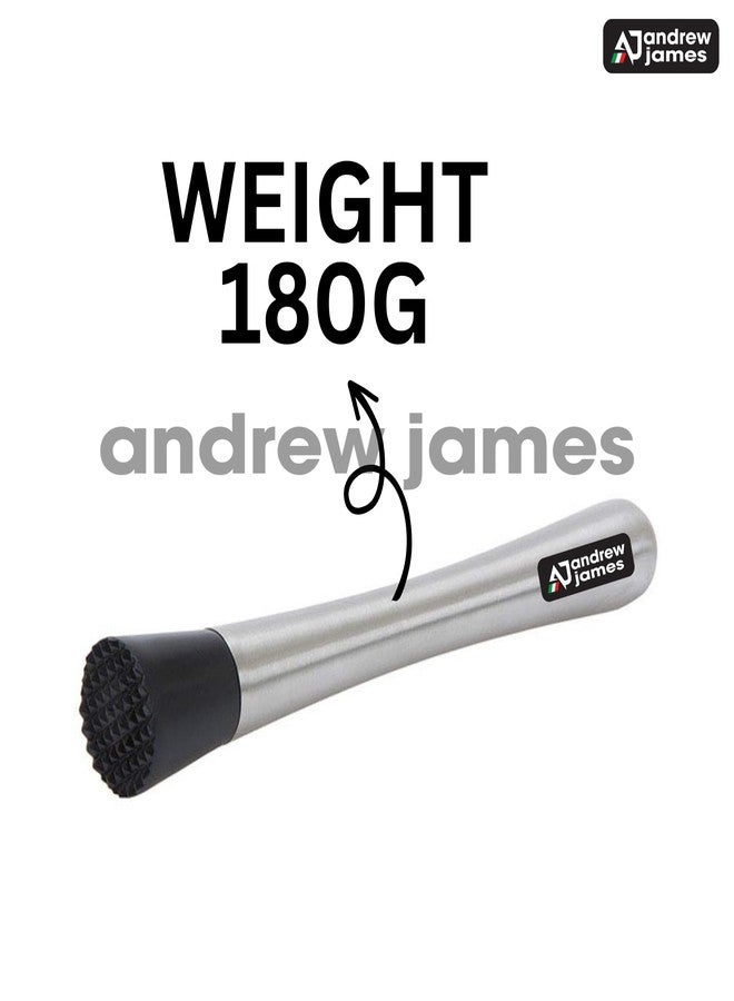 Andrew James أندرو جيمس - عبوة من 2 خلاط كوكتيل موكتيل موجيتو مع مدق - قطعتان في عبوة واحدة | تجاري للاستخدام الصناعي - Image 4