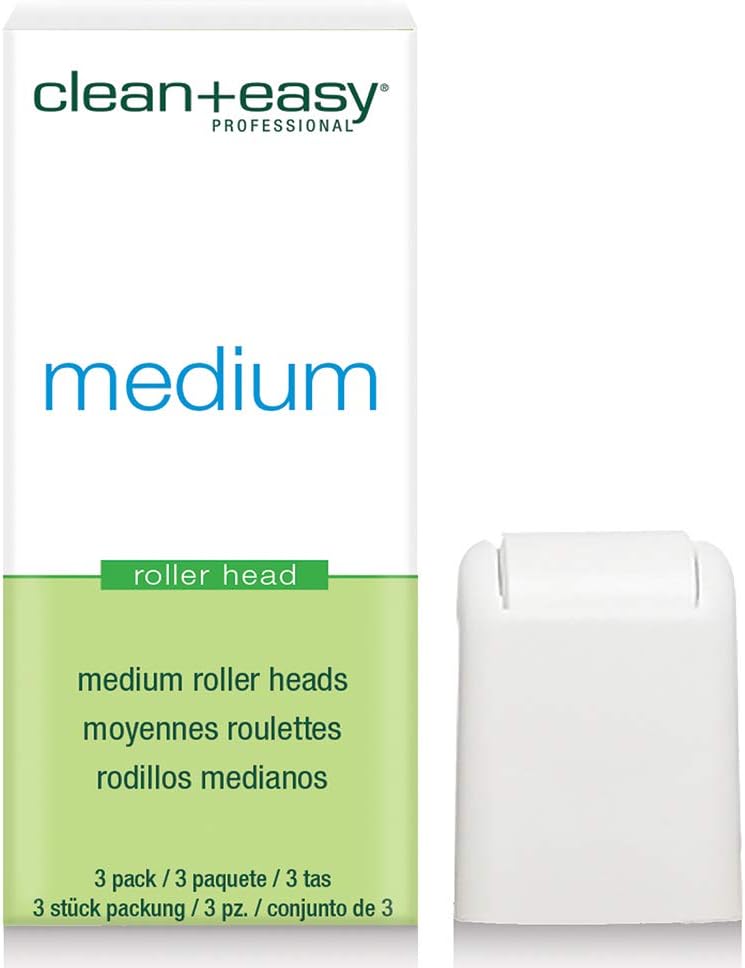 Clean + Easy Medium Roller Head for Bikini Roll-on Waxing System - 3-Pack - Image 1