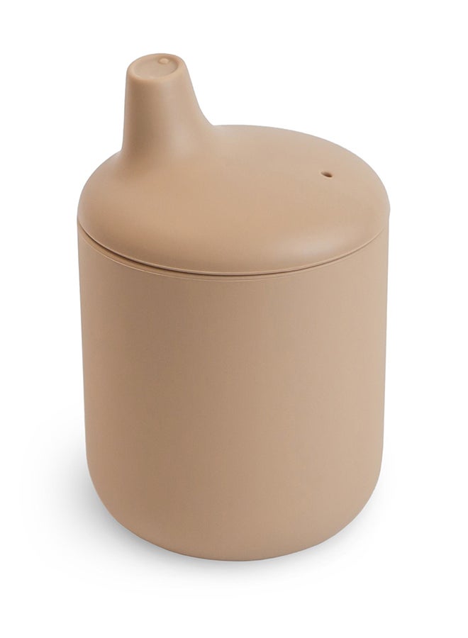 Mushie Silicone Sippy Cup Natural - Image 1