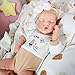 KUICEO Silicone Reborn Baby Dolls18 Inch Realistic Newborn Anatomically Correct Girl with Realistic Blood Vessels and SkinSilicone Full Body Lifelike Babyfor Kids 3 Collectors - Image 2