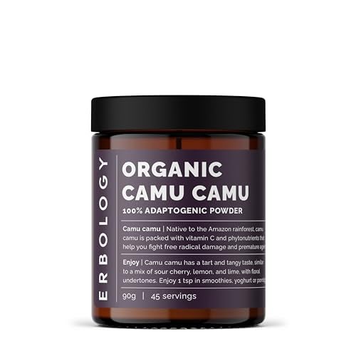 Erbology Organic Camu Camu Powder 32 oz 45 Servings Skin Health and Immunity Support Rich in Vitamin C Sustainably Sourced Straight from Farm in Peru Small Batch Vegan GMOFree - Image 2