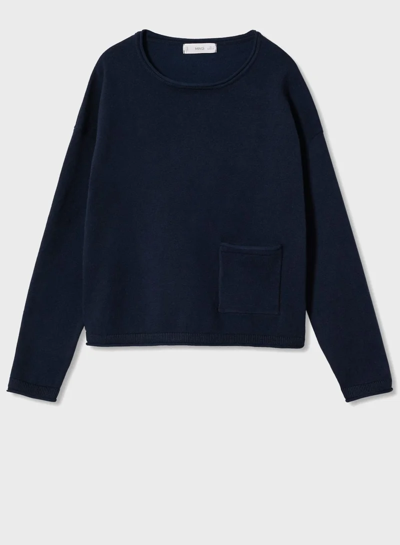 MANGO Kids Knitted Sweater
