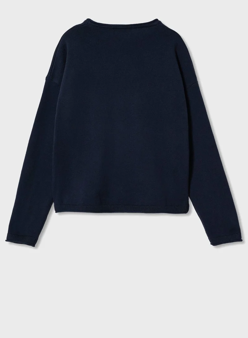 MANGO Kids Knitted Sweater