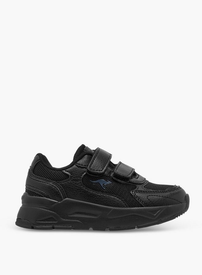 kangaROOS Unisex Logo Detail School Shoes with Hook and Loop Closure - Image 3