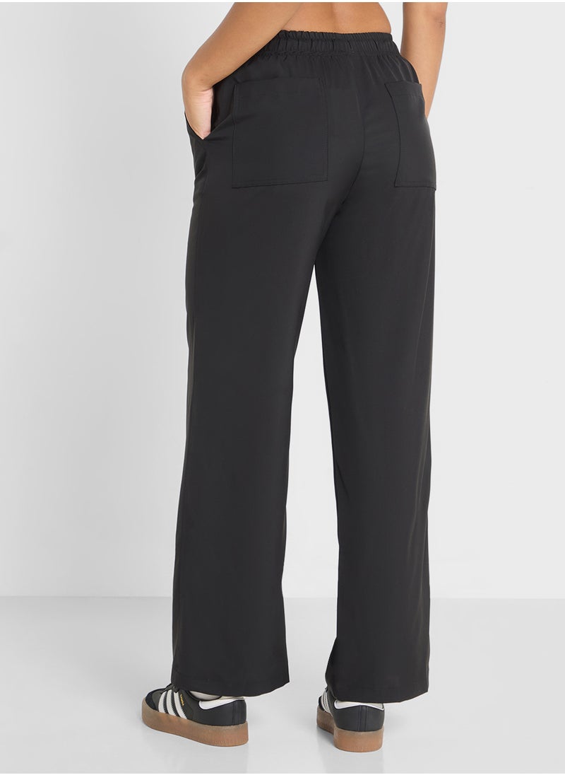 Ginger - Pullon Linen Pants - Image 1