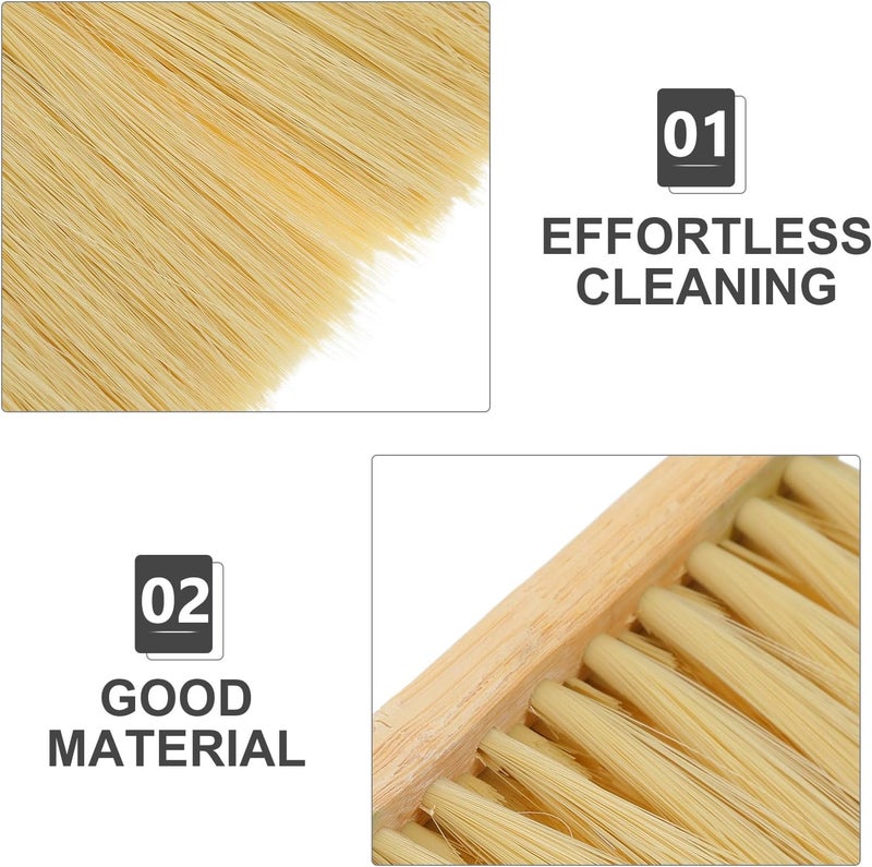 GALPADA Small Handheld Broom: Dust Sweeping Brush Portable Desktop Brush for Desk Cleaning Household Countertop Broom for Home Office 45cm - Image 2