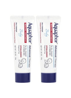 Aquaphor Aquaphor, Baby Healing Ointment, Fragrance Free , 2 Tubes, 0.35 oz (10 g) Each  - Image 1