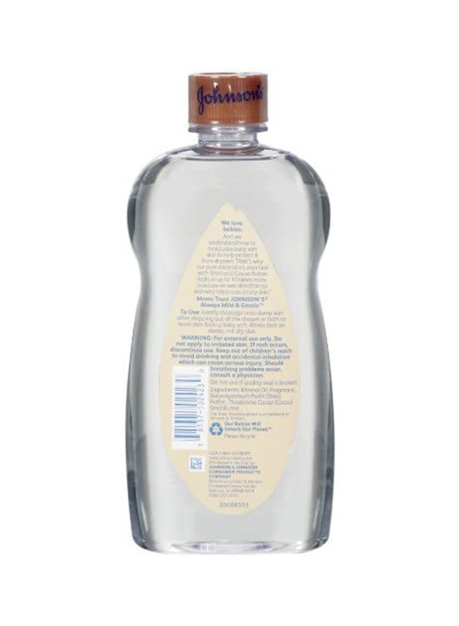 Johnson's Shea And Cocoa Butter Baby Oil - Image 2
