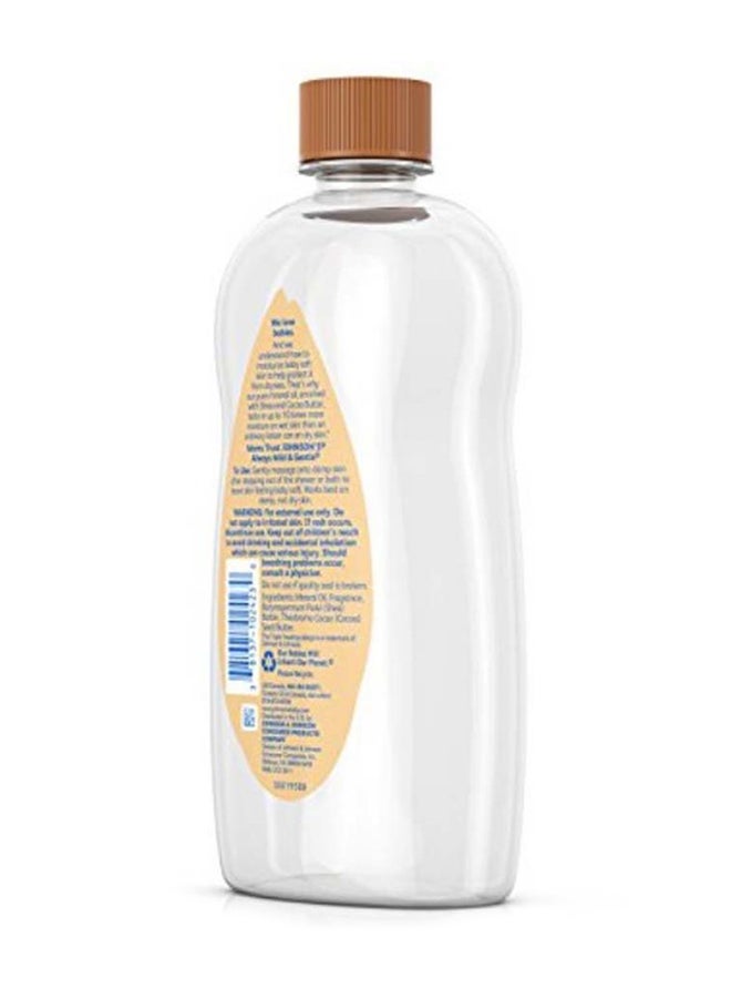 Johnson's Shea And Cocoa Butter Baby Oil - Image 3