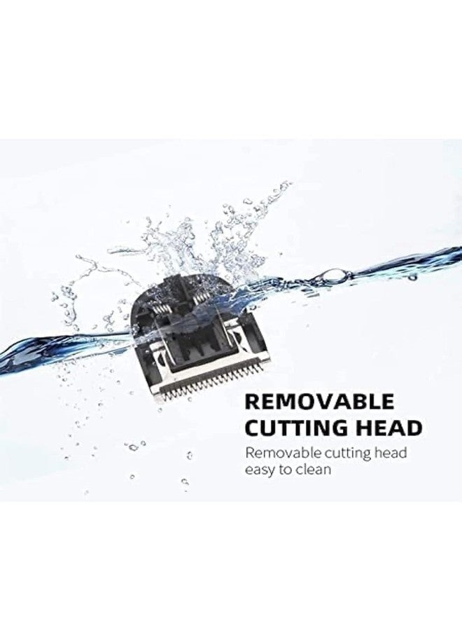 HMZ NHT-1045 Rechargeable Cordless: 30 Minutes Runtime Beard Trimmer for Men (Multi-color), Battery Powered - Image 4