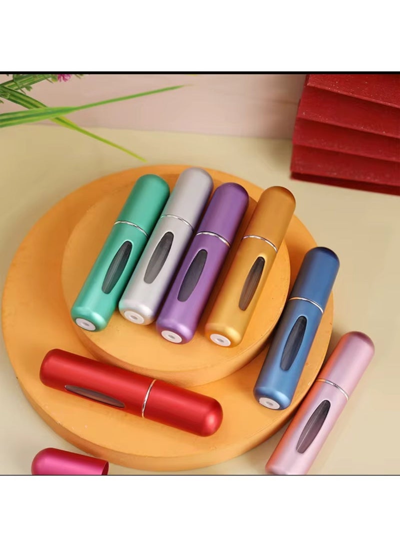 Portable Travel Perfume - Mini Perfume Atomizer - Portable Perfume Spray Can - Mini Perfume Bottle - Travel Perfume Atomizer - Refillable Perfume Box - Multicolor - Image 2