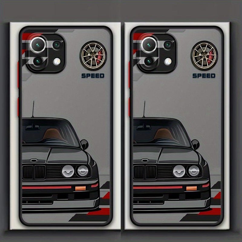 Mixed Color Phone Case Compatible With Redmi 13C 5G Sport Car Design - Image 2