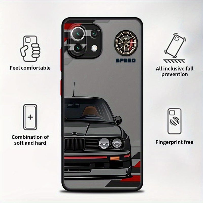 Mixed Color Phone Case Compatible With Redmi 13C 5G Sport Car Design - Image 3