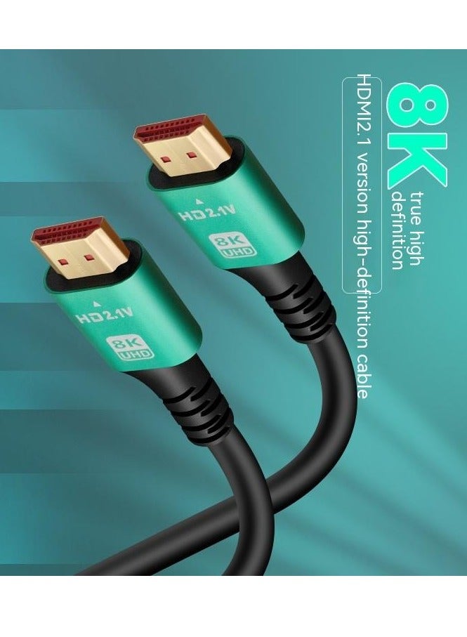 1.5m HDMI 2.1 Wire - 8K HD - Anti-Oxidation Gold Plating - Compatible with TV PC Home Theater Office Use - PVC Jacket - Stable Transmission for Gaming and Work  - Image 3