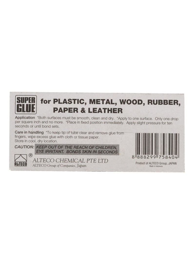 ALTECO - Alteco Super Glue 3G - Fast-Drying, Strong Adhesive for Wood, Plastic, Metal, Ceramic, and More - Image 1