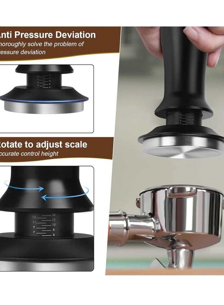 58mm Adjustable Press Type Graduated Coffee Powder Press - Image 4
