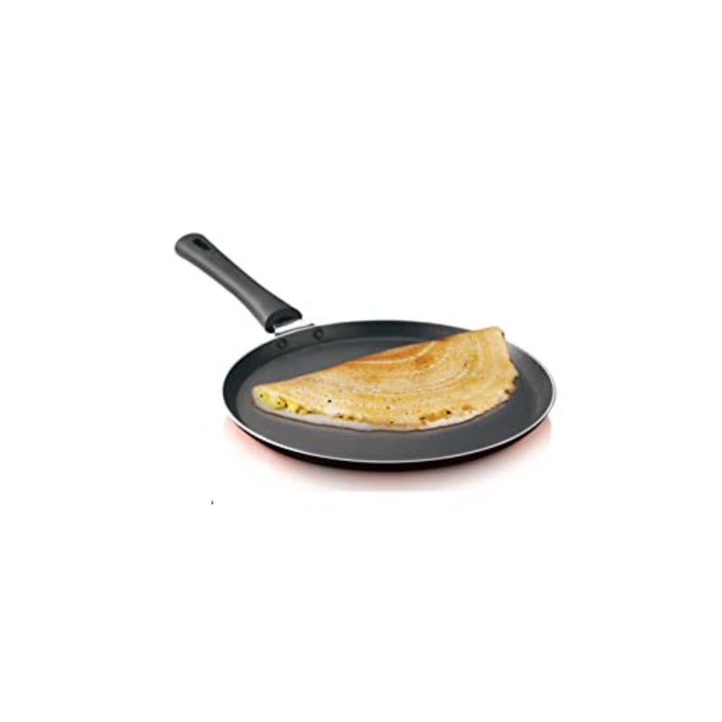 Mithra Non-Stick Dosa Tawa Grey/Black/Silver 32.5cm - Image 4