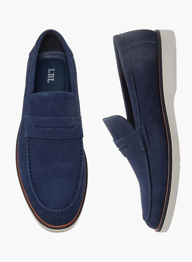 ال بي ال من شو اكسبرس Men Textured Slip-On Loafers