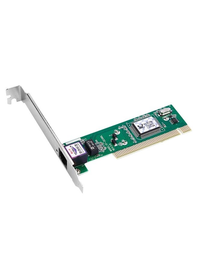 BURAQ TXA001 DW-8139D RTL8139 10/100Mbps PCI Network Card Desktop Network Adapter for computer PC  - Image 2