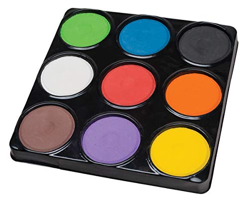 Chenille Kraft Creativity Street Chenille Kraft Tempera Cakes 9 Assorted Colors 1 Count Pack of 1