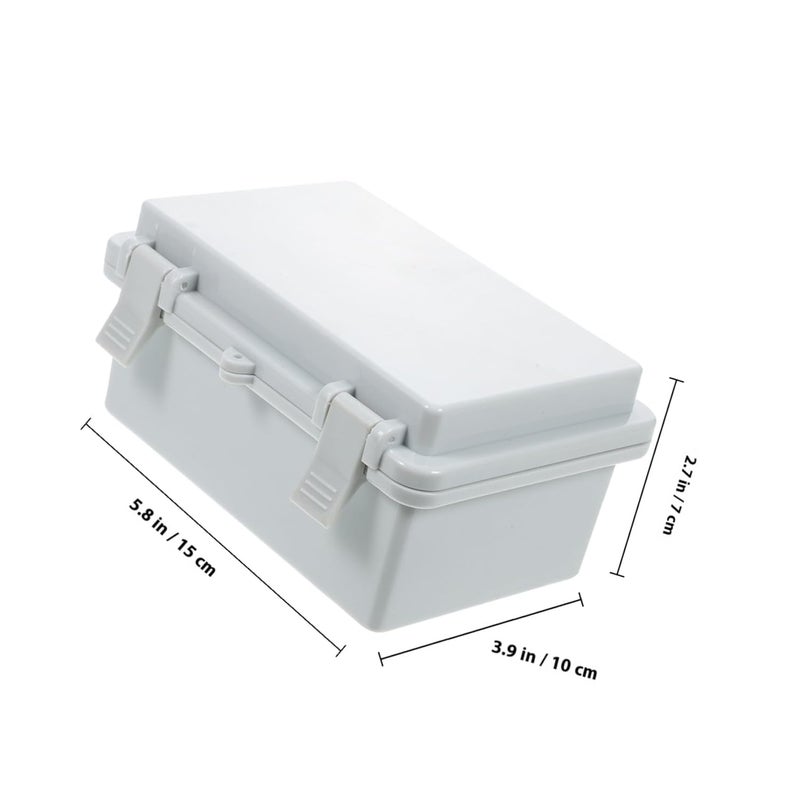 صندوق تقاطع خارجي من البلاستيك ABS مع لوحة قاعدة مقاوم للغبار وعوامل الطقس - Image 3