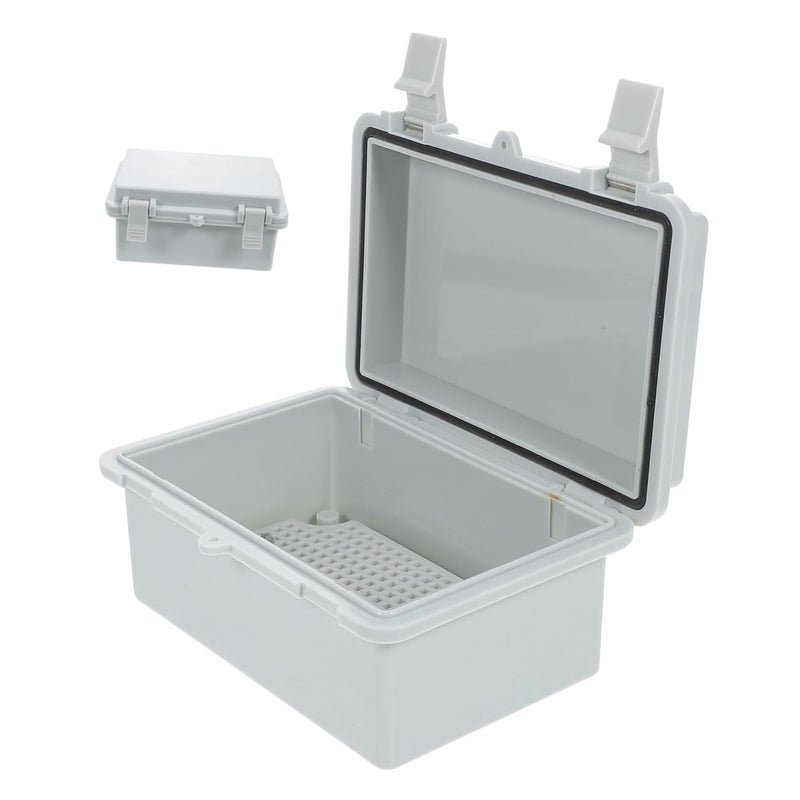 صندوق تقاطع خارجي من البلاستيك ABS مع لوحة قاعدة مقاوم للغبار وعوامل الطقس - Image 2