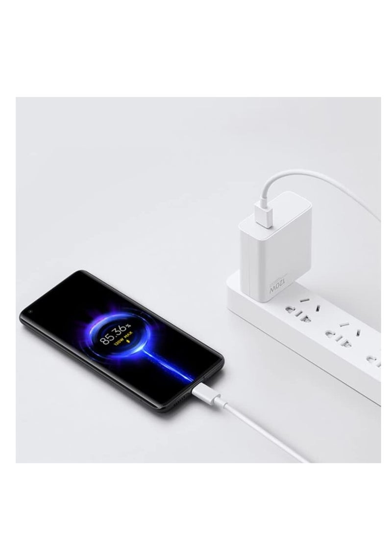 General 120W Hypercharge Fast Europe Wall Charger for Xiaomi 14 Ultra 14T 14 13 12 14t 13t 12t 12s Pro Lite Redmi Note K80 K70 K60 K50 14 13 12 11 Pro Plus Black Shark 4 5 6 Poco F6 F5 F4 Gt Mi Turbo 3.3ft  - Image 2