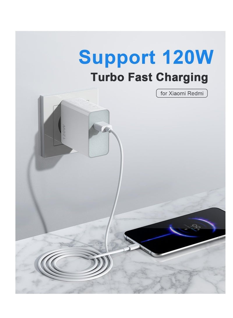 General 120W Hypercharge Fast Europe Wall Charger for Xiaomi 14 Ultra 14T 14 13 12 14t 13t 12t 12s Pro Lite Redmi Note K80 K70 K60 K50 14 13 12 11 Pro Plus Black Shark 4 5 6 Poco F6 F5 F4 Gt Mi Turbo 3.3ft  - Image 5