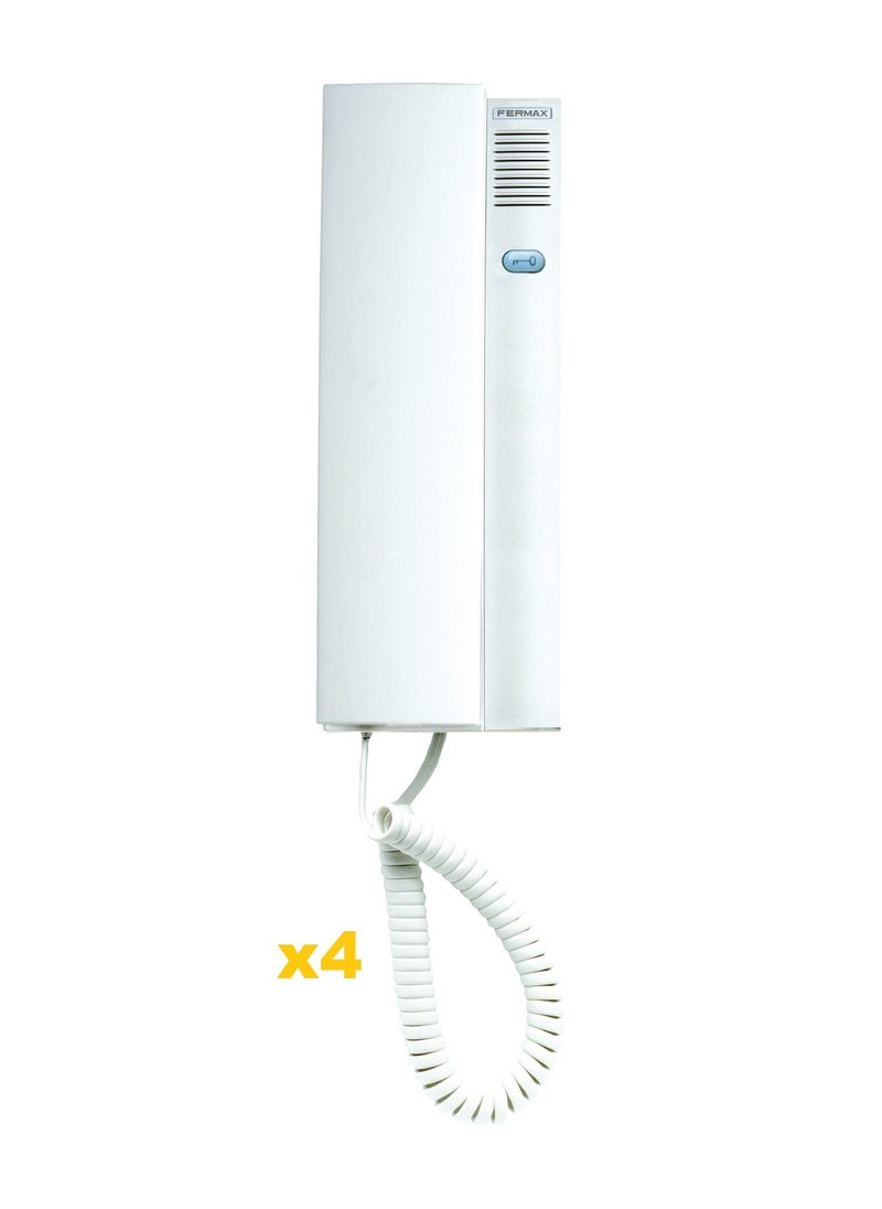 F06204 4/W Audio Kit Classicانتر كم  فيرماكس اسباني 4 خط ابيض