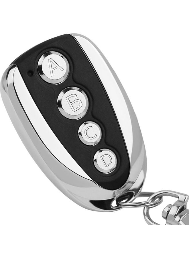 NIBEMINENT Garage Duplicator Remote Control Key Fob Black/Silver  - Image 1
