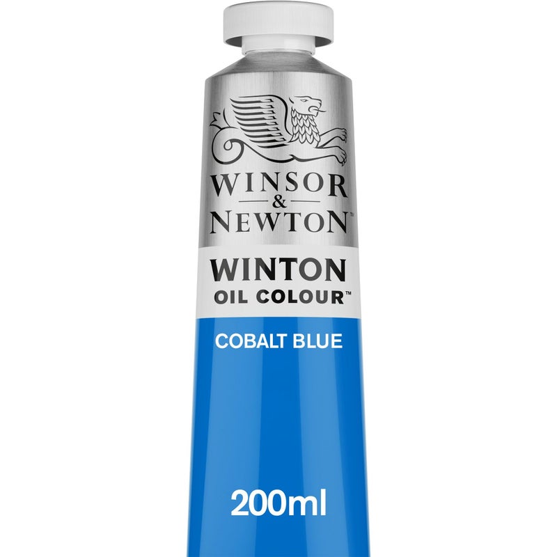 Winsor Newton Winsor & Newton Winton Oil Color, 200ml (6.75-oz) Tube, Cobalt Blue - Image 1