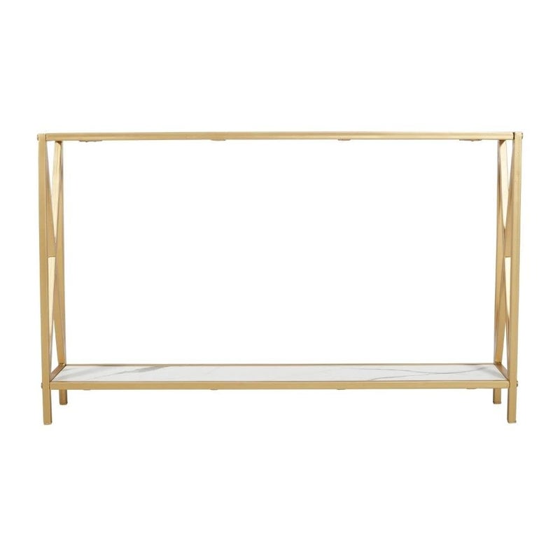 Priti p Engineered Wood 2 Tier Console Table End Table Side Table Console Table for Living Room Hall Bedroom Office Multipurpose Table for Home Decor - Image 5