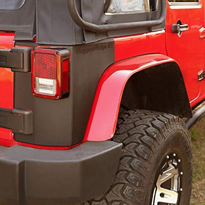 Unity Rear Corner Kit Body Armor 4Dr 0718 Jeep Wrangler Jk 1165109 - Image 2