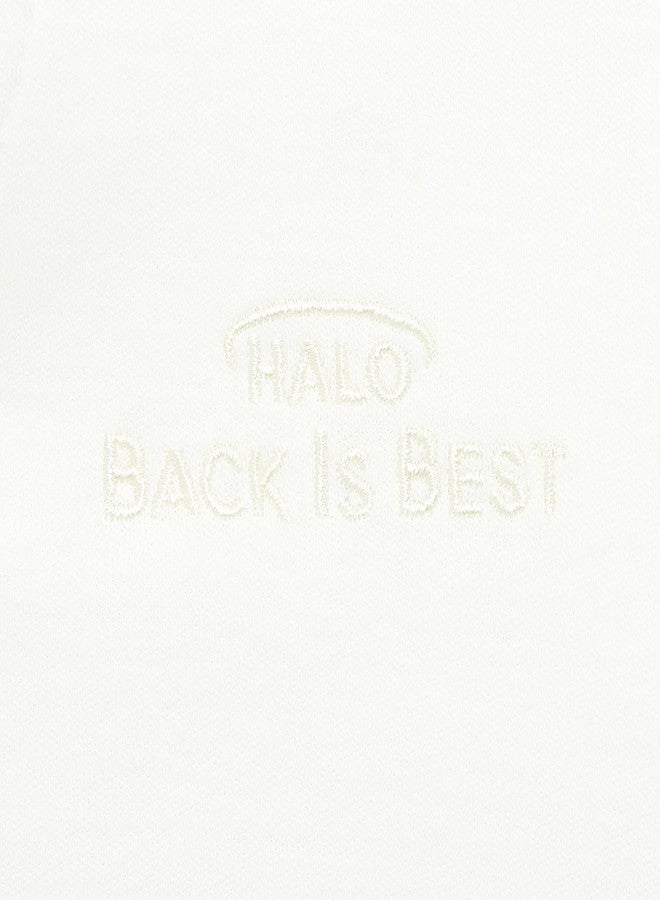 HALO 100% Cotton Sleepsack Swaddle, 3-Way Adjustable Wearable Blanket, TOG 1.5, Natural, Newborn, 0-3 Months - Image 2