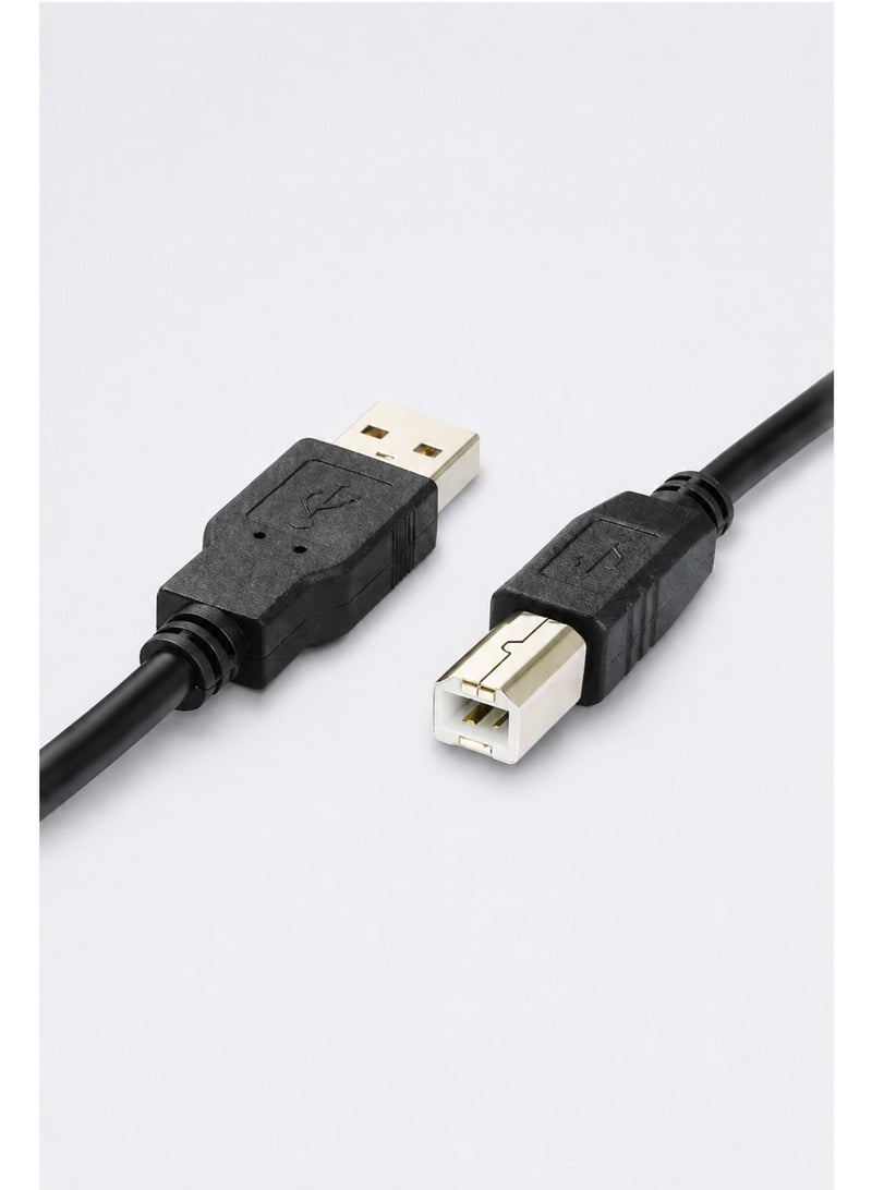 CABLE CONV USB 2.0 Active Extension Cable  Printer Cable, USB Printer Cord 2.0 Type A Male to B Male Cable Scanner Cord High Speed Compatible with HP, Canon, Dell, Epson, Lexmark, Xerox, Samsung 15m - Image 1